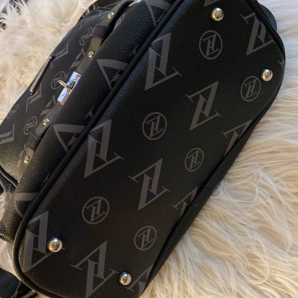ADRIENNE VITTADINI signature faux leather backpack main image 5